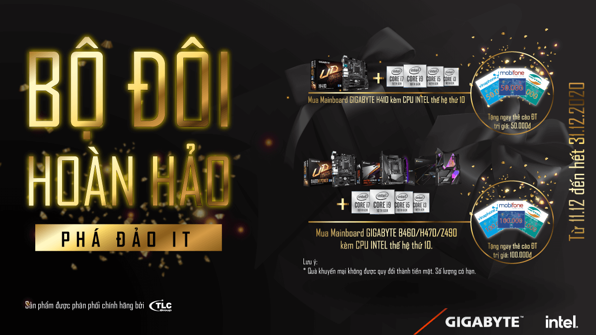 Chương trình Khuyến mãi “BỘ ĐÔI HOÀN HẢO, PHÁ ĐẢO IT”