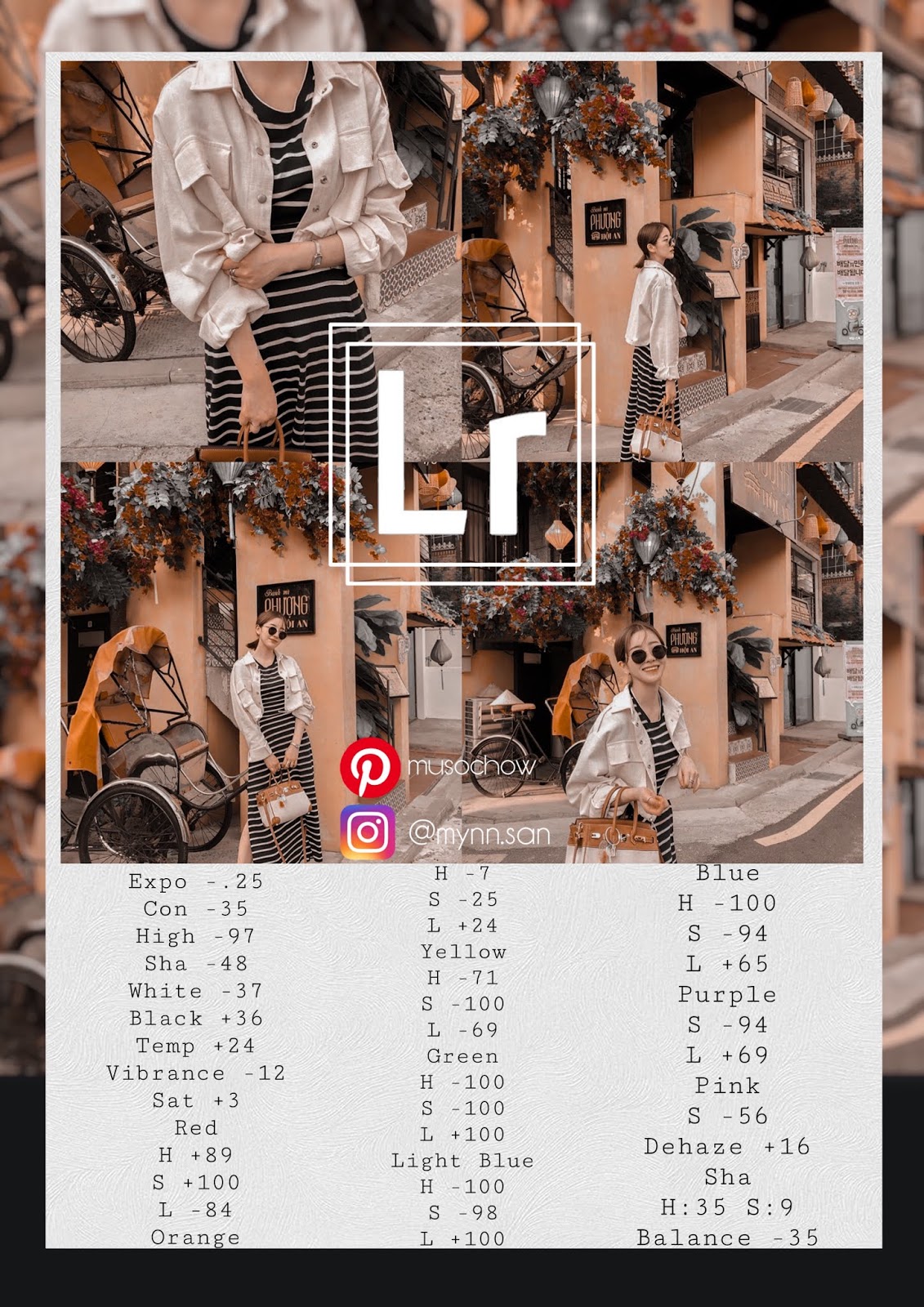 Công thức Lightroom chỉnh ảnh triệu like theo trend giới trẻ