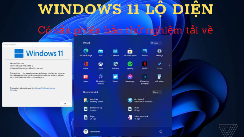 Windows 11 tiết lộ giao diện người dùng mới, Start menu và nhiều hơn ...