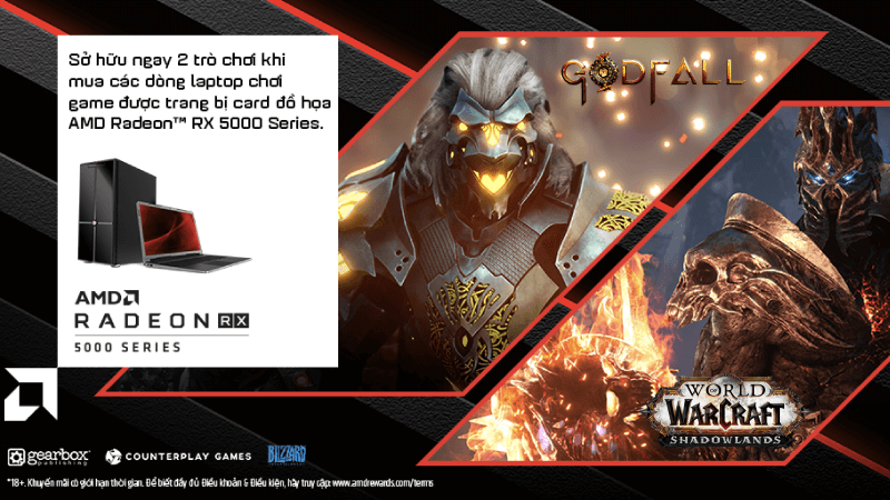 Chương trình Khuyến mãi “Trang bị Radeon - Nhận Game khủng”