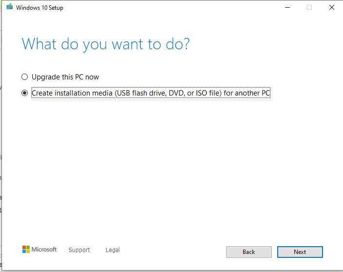 download iso to usb windows 10