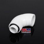 Fitting Barrow Adapter Dual 45* Male - Female Rotary Deluxe White 