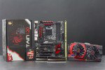 BỘ COMBO SET GAMING DRAGON - BLACK AND RED PRO I
