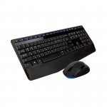 Bộ bàn phím chuột không dây Logitech MK345 Wireless (USB/đen)