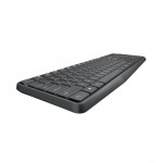 Bộ bàn phím chuột không dây Logitech MK235 Wireless (USB/đen)