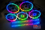 Fan Case Freezemod Mega Digital RGB ( 5 fan + 2x30cm LED )