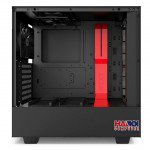 Vỏ Case NZXT H500 MATTE  (Mid Tower/Màu Đỏ)