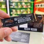 Ổ cứng SSD Samsung 970 EVO Plus 1TB M.2 2280 PCIe NVMe 3x4 (Đọc 3500MB/s - Ghi 3300MB/s) - (MZ-V7S1T0BW)
