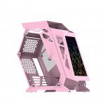 Vỏ Case Xigmatek Zeus M Queen Spectrum  (Mini Tower/Màu Hồng/Led,Panel RGB)