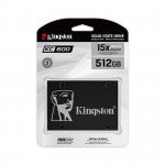 Ổ cứng SSD Kingston KC600 512GB 2.5 inch SATA3 (Đọc 550MB/s - Ghi 520MB/s) - (KC600/512GB) 