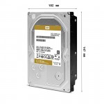 HDD WD Gold (6TB/3.5 inch/SATA 3/256MB Cache/7200RPM) (WD6003FRYZ)