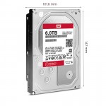 Ổ cứng HDD WD 6TB Red Pro 3.5 inch, 7200RPM, SATA, 256MB Cache (WD6003FFBX)