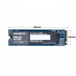 Ổ cứng SSD Gigabyte 256GB M.2 2280 PCIe NVMe Gen 3x4 (Đọc 1700MB/s, Ghi 1100MB/s) - (GP-GSM2NE3256GNTD)