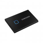 Ổ Cứng Di Động SSD Samsung T7 Touch Portable 500GB 2.5 inch USB 3.2 đen (Đọc 1050MB/s - Ghi 1000MB/s)-(MU-PC500K/WW)