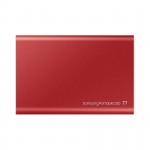 Ổ Cứng Di Động SSD Samsung T7 Portable 500GB 2.5 inch USB 3.2 đỏ (Đọc 1050MB/s - Ghi 1000MB/s)-(MU-PC500R/WW)