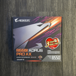 Mainboard Gigabyte B550I AORUS PRO AX (AMD B550, Socket AM4, Mini-ITX, 2 khe RAM DRR4)