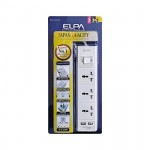 Ổ cắm điện ELPA ESU-VNC33 (3 ổ điện, 1 công tắc, 3m, 2xUSB)