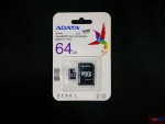 Thẻ nhớ 64GB ADATA UHS-I MICRO SD CLASS10 (AUSDX64GUICL10-RA1)