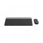 Bộ bàn phím + chuột không dây Logitech MK470 (USB/màu đen)
