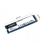 Ổ cứng SSD Kingston SNVS 1TB NVMe M.2 2280 PCIe Gen 3 x 4 (Đoc 2100MB/s, Ghi 1700MB/s) - (SNVS/1000G)