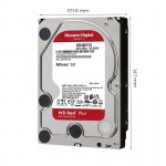 Ổ cứng HDD WD Red Plus 12TB 3.5 inch, 7200Rpm, SATA, 256MB Cache (WD120EFBX)