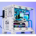 Trọn bộ tản nhiệt nước LIAN-LI PC - O11-Dynamic - Mini Snow White HT-105 (Lắp ráp theo yêu cầu)