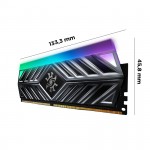 Ram Desktop Adata XPG Spectrix D41 RGB Grey (AX4U32008G16A-DT41) 16GB (2x8GB) DDR4 3200Mhz