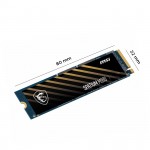 Ổ cứng SSD MSI SPATIUM M390 1TB NVMe M.2 2280 PCIe Gen 3.0x4 (Đọc 3300MB/s, Ghi 3000MB/s)