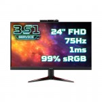 Màn hình Acer VG240Y D (23.8 inch/FHD/IPS/75Hz/1ms/250nits/HDMI+DP+VGA+Audio/Loa/Freesync/Camera)