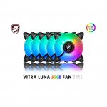 Fan Case Vitra Galaxy 5 in 1 A-RGB Aura Sync ( 5 Fan Pack / Kèm điều khiển)	