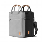 Túi đeo dọc WiWU Alpha Vertical Double Layer cho laptop,macbook, Ipad, máy tính bảng 13inch màu xám