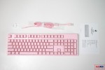 Bàn phím cơ Edra EK3104 Pink V2 Red sw (Edra) (USBC/White Led)