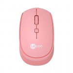 Chuột không dây Lecoo WS202 hồng (USB)