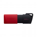 USB Kingston 128GB DataTraveler Exodia M DTXM/128GB (USB 3.2 Gen1), màu đen pha đỏ
