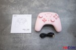 Tay cầm chơi game không dây PXN 9607X Sakura Pink cho Nintendo Switch/PC màu hồng 