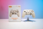 Tay cầm chơi game không dây PXN P50 cho Nintendo Switch/PC màu be sữa