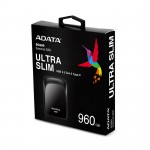 Ổ cứng di động SSD 480GB Adata ASC680 màu đen ASC680-480GU32G2-CBK