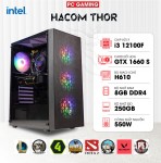 PC GAMING HACOM THOR (i3 12100F/H610/8GB RAM/250GB SSD/GTX 1660 SUPER/550W)