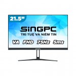 Màn hình SingPC SGP215 VA (21.5 inch/FHD/VA/75Hz/5ms/Loa)