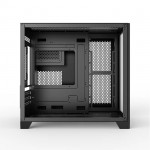 Vỏ Case VITRA CRYSTAL S1 BLACK M-ATX  (Mini Tower/Màu Đen)