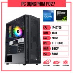 PC Dựng phim P027 (i7-12700/B660/16GB RAM/GTX1660S/500GB SSD/500W)