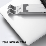 Giá đỡ laptop Orico PFB-A24-BK-BP 7 mức độ màu bạc