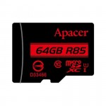 Thẻ nhớ Apacer 64GB MicroSDXC UHS-I U1 R85 Class10 RP (AP64GMCSX10U5-RA) (Có Adapter)