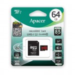 Thẻ nhớ Apacer 64GB MicroSDXC UHS-I U1 R85 Class10 RP (AP64GMCSX10U5-RA) (Có Adapter)