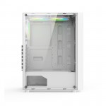 Vỏ Case VITRA CERES V308 ARGB 1FRGB White  (Mid Tower/Màu Trắng/Led ARGB/ Kèm sẵn 1 Fan RGB)