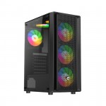 Vỏ Case VITRA CERES V305-M 3FRGB BLACK   (Mid Tower/Màu Đen/ Kèm sẵn 3 Fan RGB)