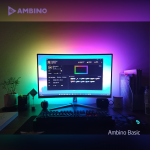 Bộ đèn LED dán màn hình Ambino Basic - Hỗ trợ màn từ 23 đến 27 inch - Điều khiển qua ứng dụng Adrilight