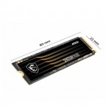Ổ cứng SSD MSI SPATIUM M480 1TB NVMe M.2 2280 PCIe Gen 4 x 4 (Đọc 7000MB/s, Ghi 5500MB/s)
