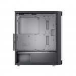 Vỏ Case VITRA SAPHIRA NX11 E-ATX 3FRGB (Mid Tower/Màu Đen/Kèm sẵn 3 Fan RGB)