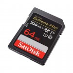 Thẻ nhớ Sandisk 64GB SDHC Extreme Pro,U3 V30, 200MB/s SDSDXXU-064G-GN4IN